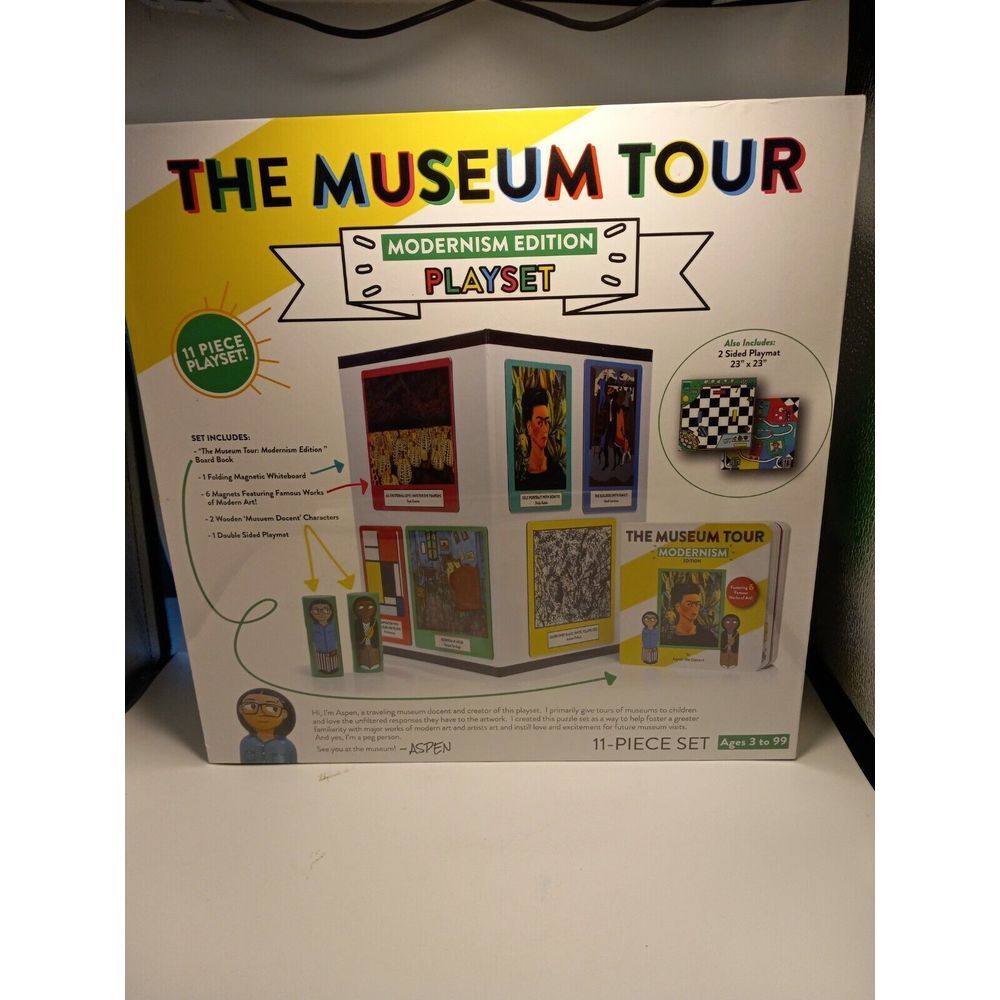 Cityspots. The Museum‎ Tour Playset: Modernism Edition 11 Piece Set Brand New